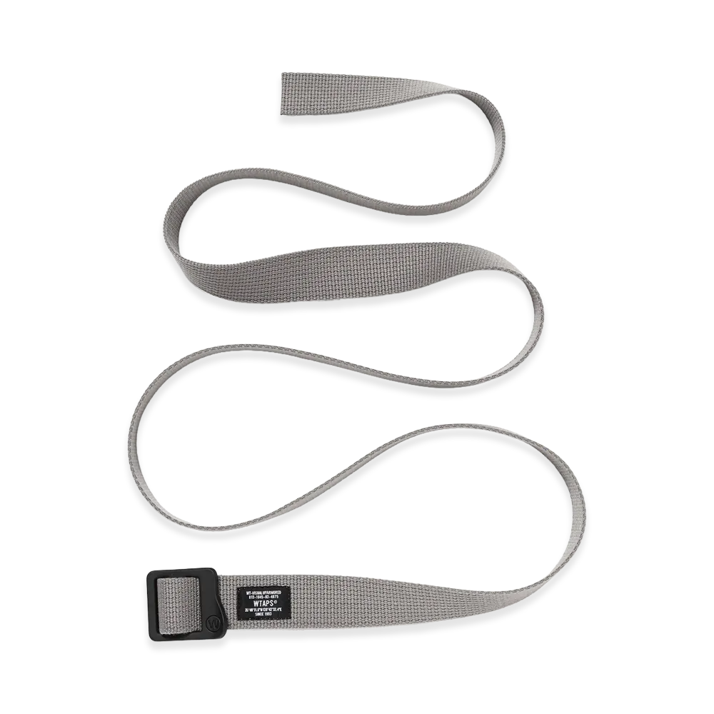 WTAPS Webbing / Belt / Acrylic "Gray"