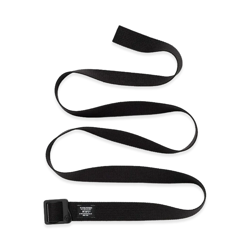 WTAPS Webbing / Belt / Acrylic "Black"