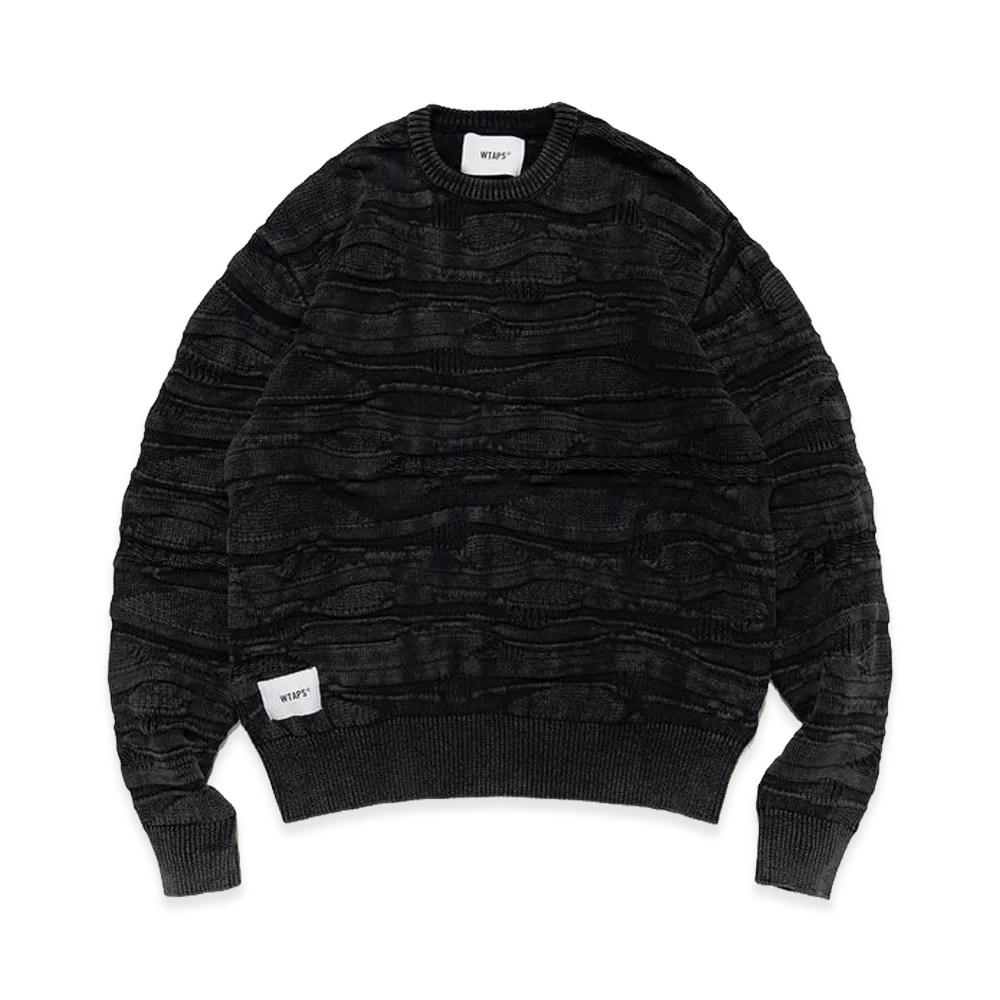 WTAPS Rocking / Sweater / Cotton "Black"