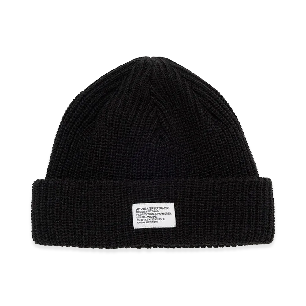 WTAPS Sgt / Beanie / Acrylic "Black"