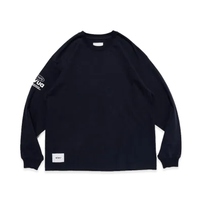 WTAPS x BROOKLYN MACHINE WORKS Works / LS / Cotton. "Navy"