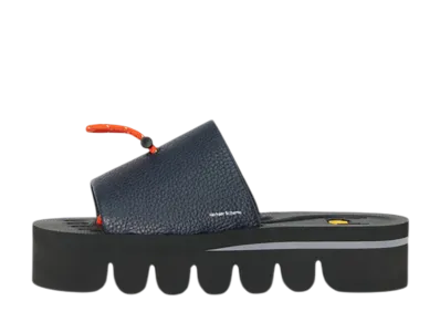 Hender Scheme cord slide "Navy"