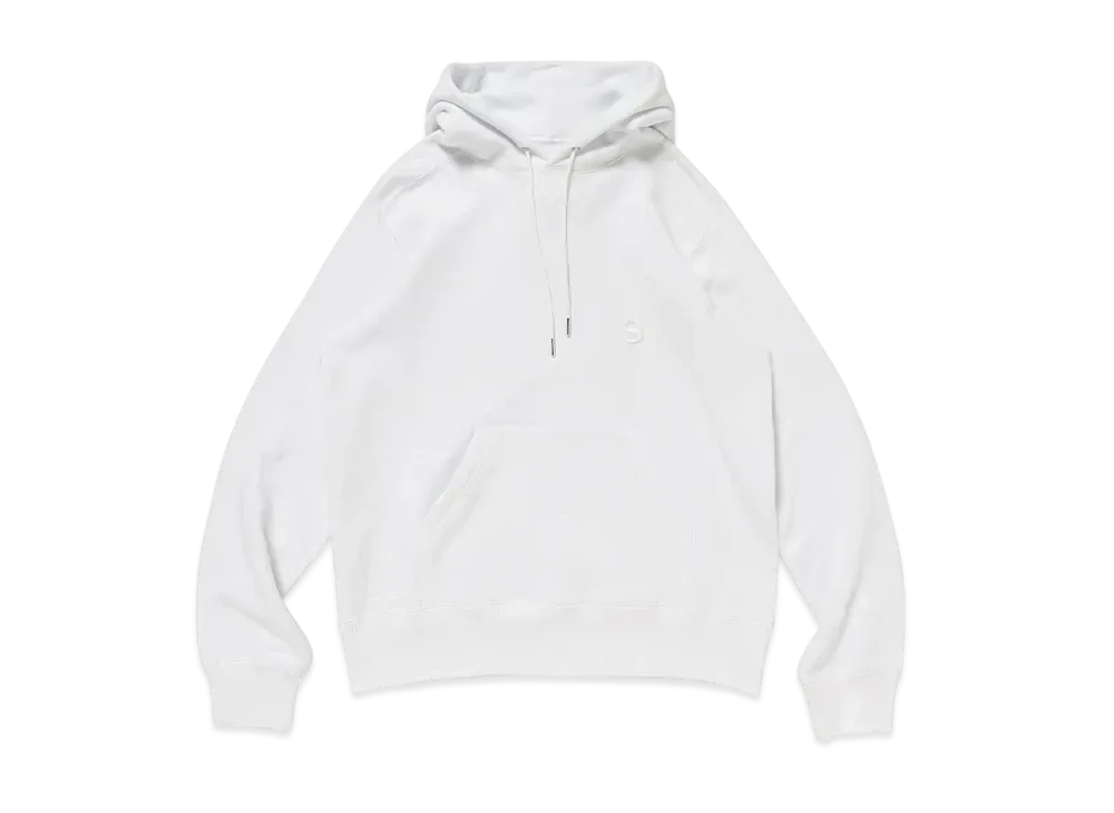 WTAPS x sacai Flock Print Hoodie / Hoody / Cotton "White"