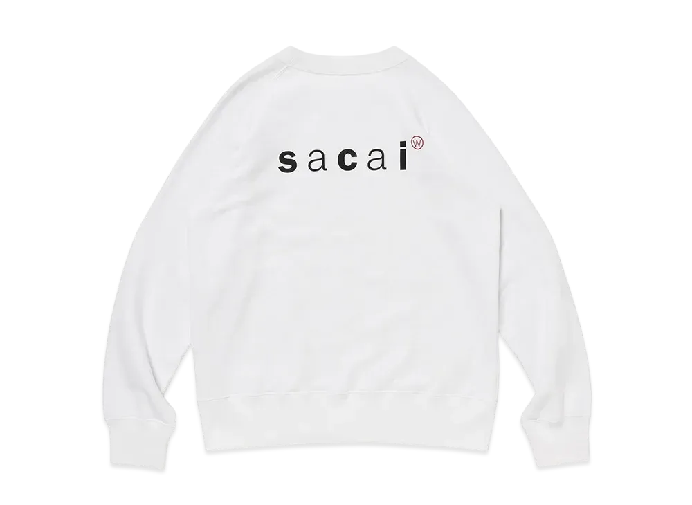 WTAPS x sacai Print Pullover / Sweater / Cotton "White"