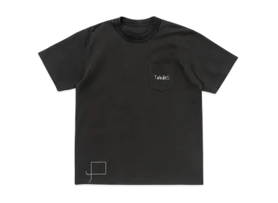 WTAPS x sacai Embroidery T-Shirt 02 / SS / Cotton "Black" 2423234D-CSM06S / 25-0930S