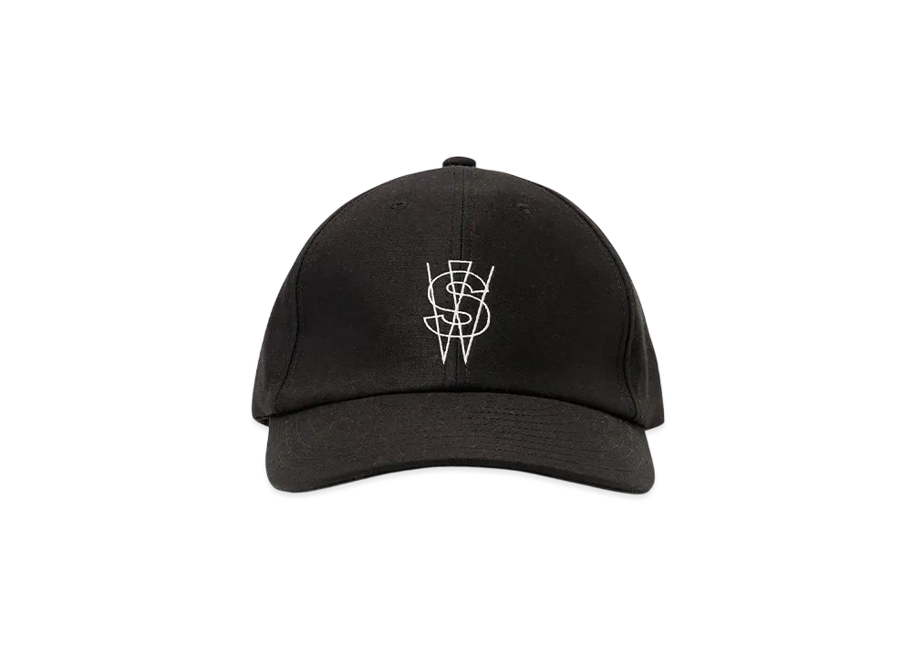 WTAPS x sacai Cotton Back Satin Cap 02 / Cap / Cotton Back Satin "Black"