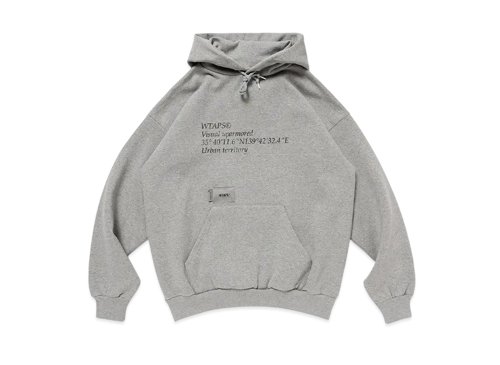 WTAPS PMY / Hoody / Cotton "Ash Gray"