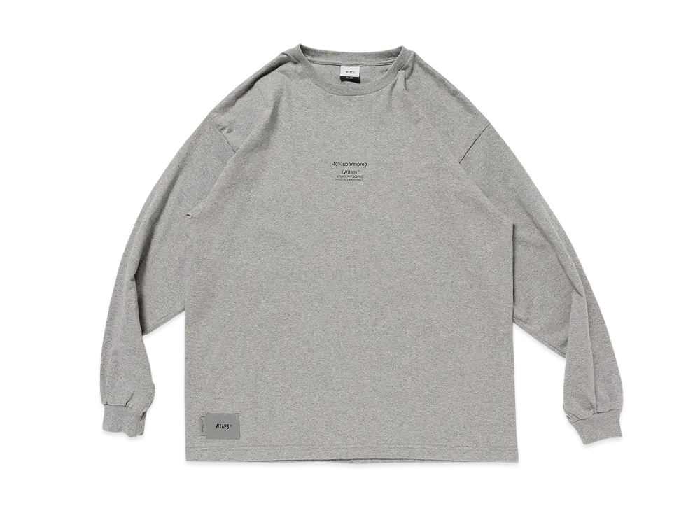 WTAPS 40PCT UPARMORED / LS / Cotton "Ash Gray"