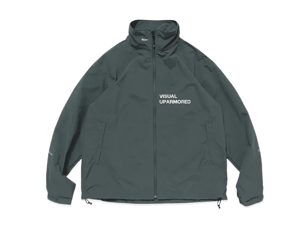 WTAPS Track / Jacket / Nylon. Tussah. Pertex "Chacoal"