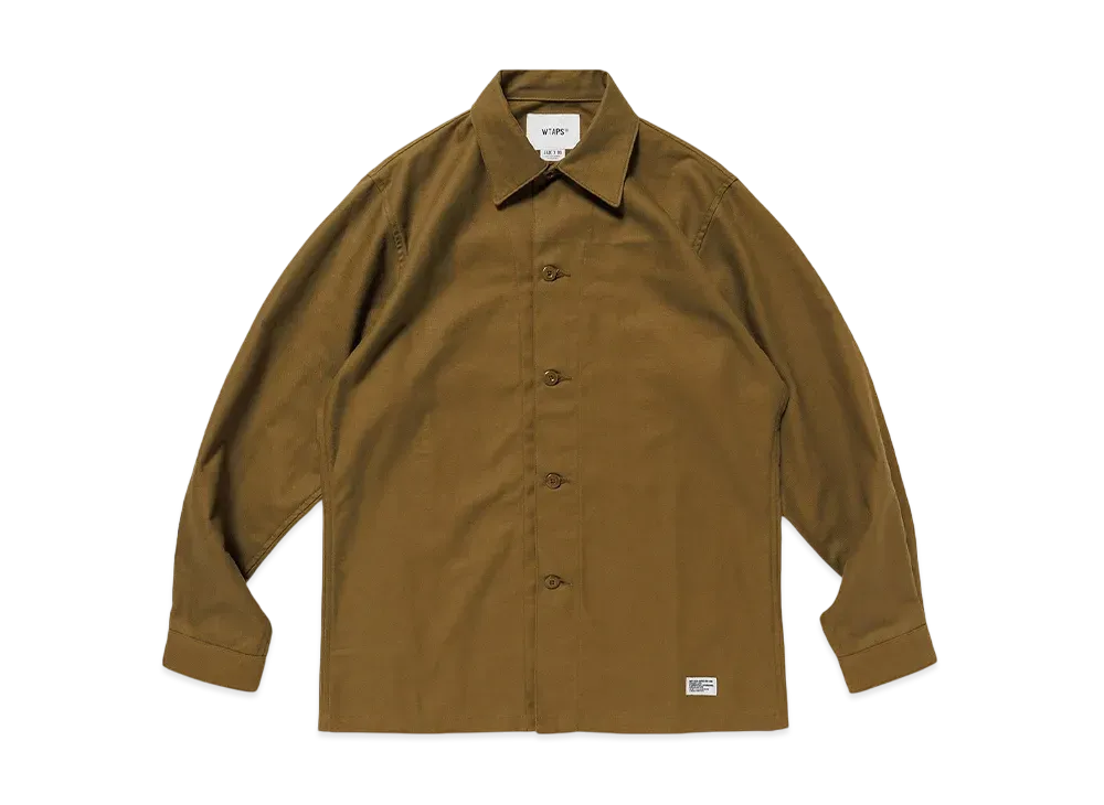 WTAPS Cbw / LS / Cotton. Twill "OliveDrab"