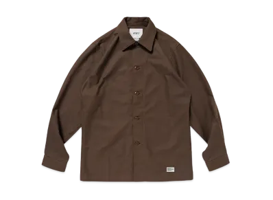 WTAPS Cbw / LS / Cotton. Twill "Brown"