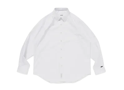 WTAPS Bd 01 / LS / Ctpl. Oxford. Coolmax. Rf "White"