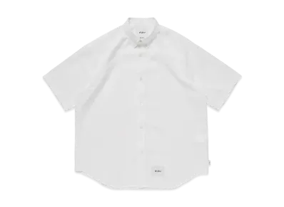 WTAPS Bd 01 / SS / Poly. Oxford. Coolmax "White"