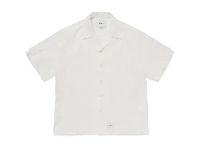 WTAPS Frio 02 / SS / Cotton. Dobby. Textile "White"