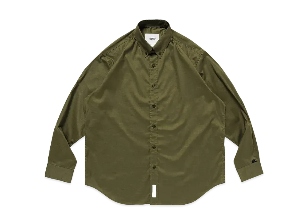 WTAPS Bd 04 / LS / Ctpl. Ripstop. Coolmax. Rf "OliveDrab"