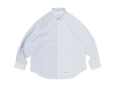 WTAPS Bd 05 / LS / Ctpl. Oxford. Textile. Coolmax. Of "Blue"