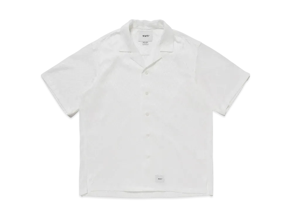 WTAPS Txt / SS / Ctpl. Herringbone. Textile "White"
