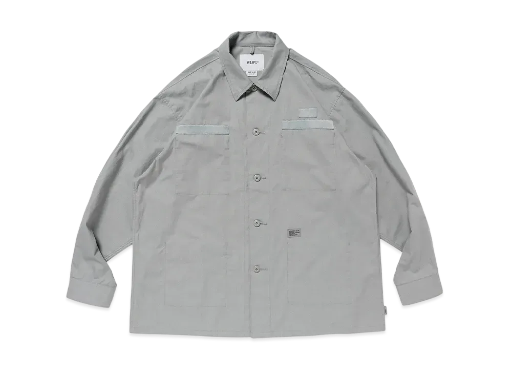 WTAPS Jmod 01 / LS / Cotton. Ripstop "Gray"