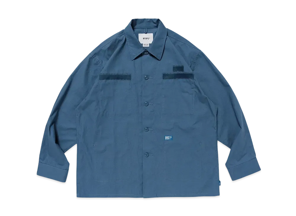 WTAPS Jmod 01 / LS / Cotton. Ripstop "Teal"