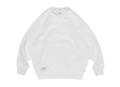 WTAPS Sign / Sweater / Cotton "White"