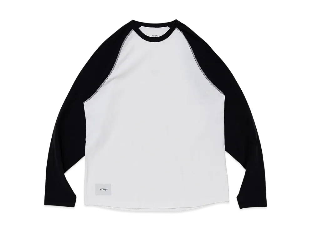 WTAPS Ian / LS / Cotton "Black/White"