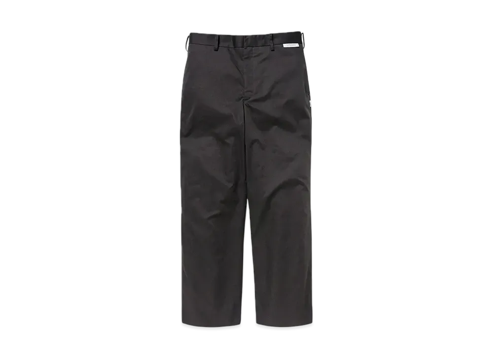 WTAPS Lez / Strt / Trousers / Ctpl. Twill "Chacoal"