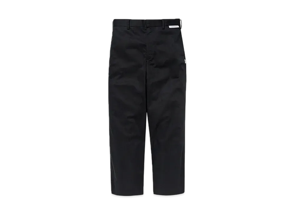 WTAPS Lez / Strt / Trousers / Ctpl. Twill "Balck"