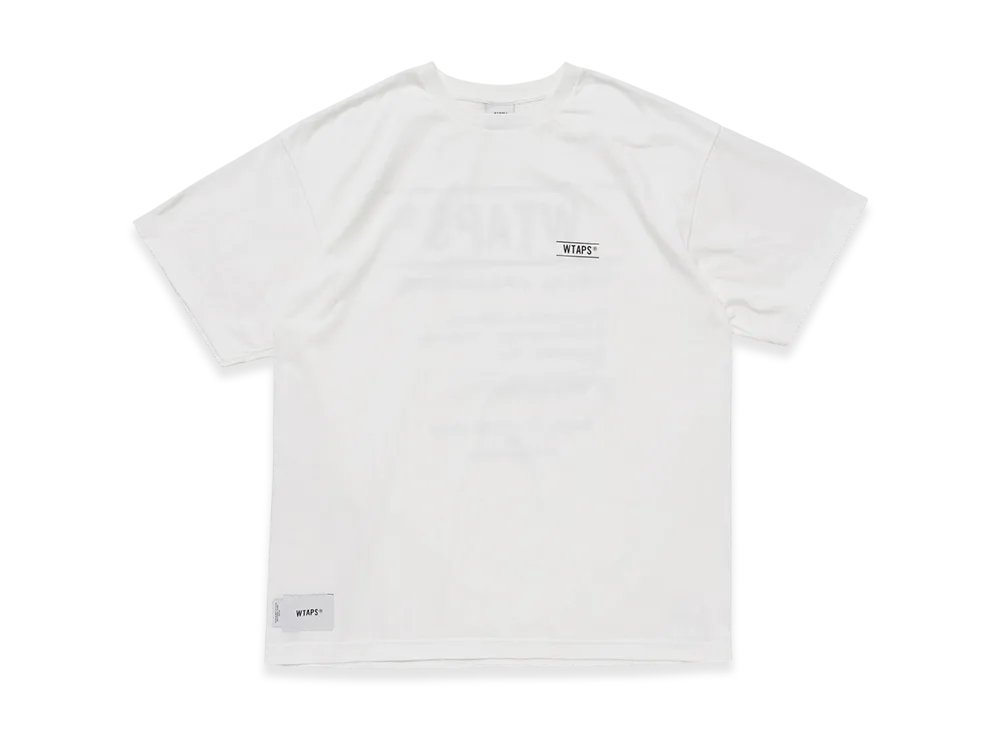 WTAPS Containing 02 / SS / Cotton "White"