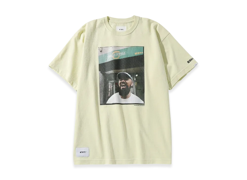 WTAPS x SUE KWON x GRILLZ JEWELZ 20th Anniversary Tee "Lime Green"