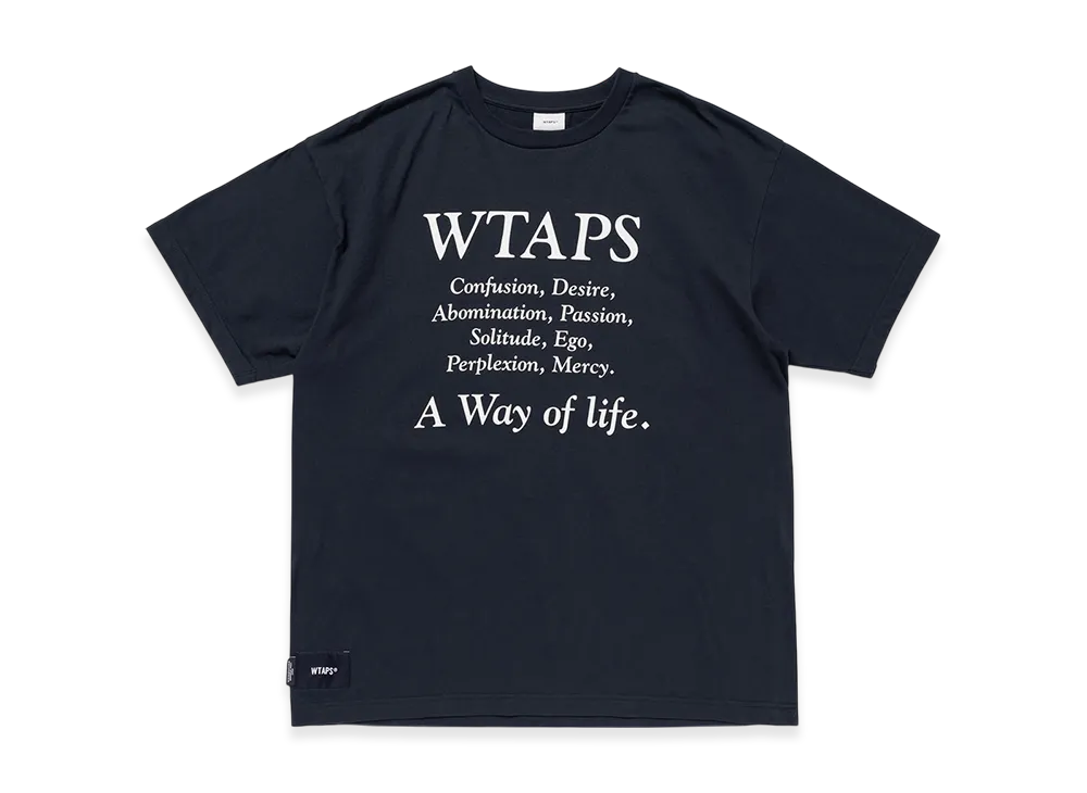 WTAPS Containing 01 / SS / Cotton "Navy"