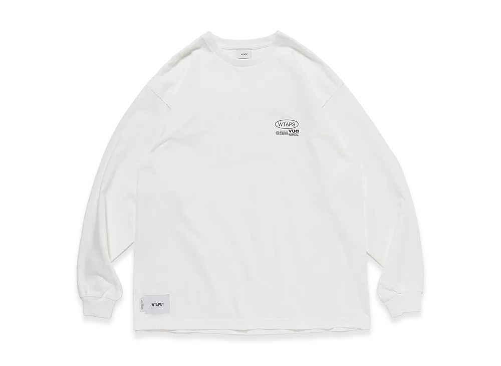 WTAPS Protected By / LS / Cotton "White"