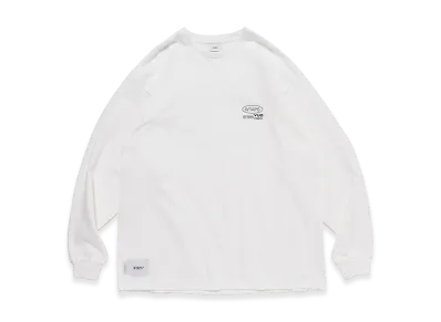 WTAPS Protected By / LS / Cotton "White"