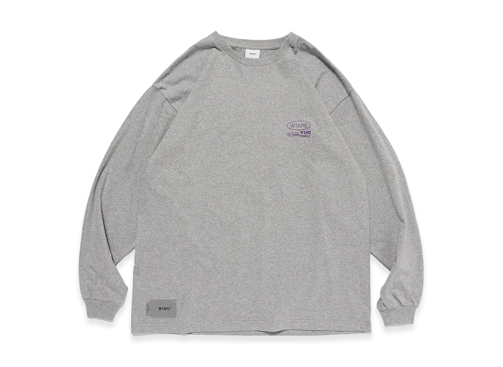 WTAPS Protected By / LS / Cotton "Ash Gray"
