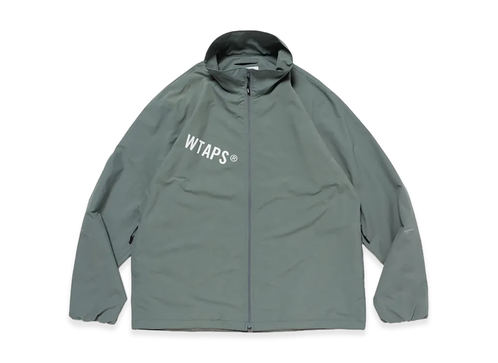 WTAPS Track / Jacket / Nylon. Tussah. Pertex "Gray"
