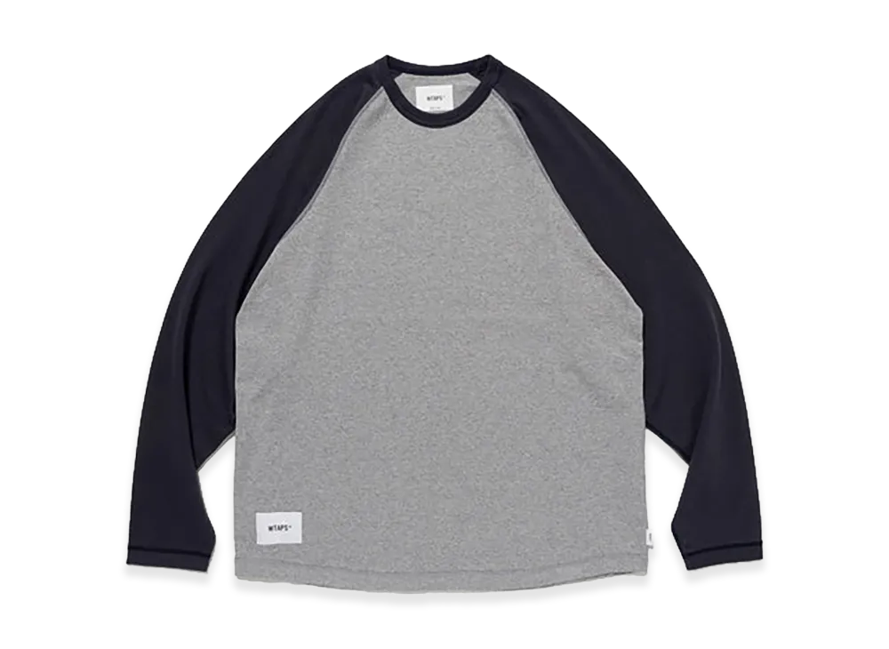 WTAPS Ian / LS / Cotton "Navyxgray"