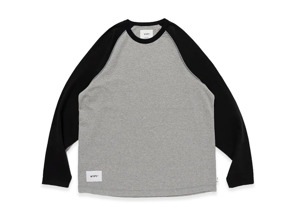 WTAPS Ian / LS / Cotton "Blackxgray"