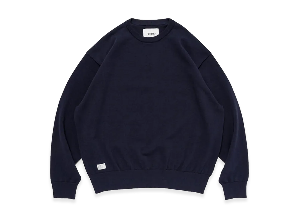 WTAPS Crew Neck AFA / Sweater / CTPL "Navy"