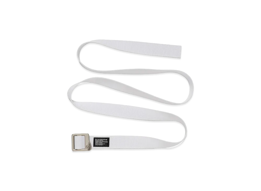 WTAPS Webbing / Belt / Acrylic "White"