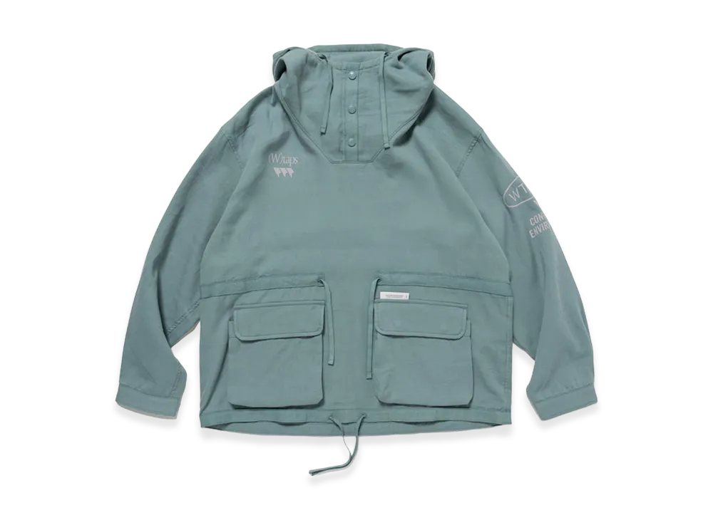 WTAPS Chamber / LS / Cotton. Twill "Green"