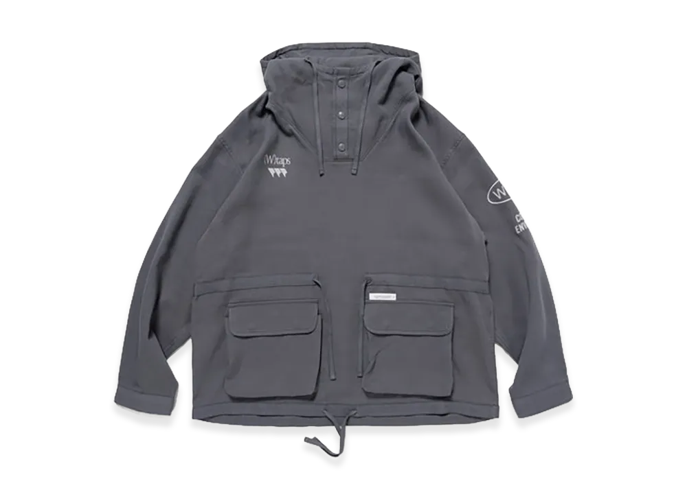 WTAPS Chamber / LS / Cotton. Twill "Charcoal"