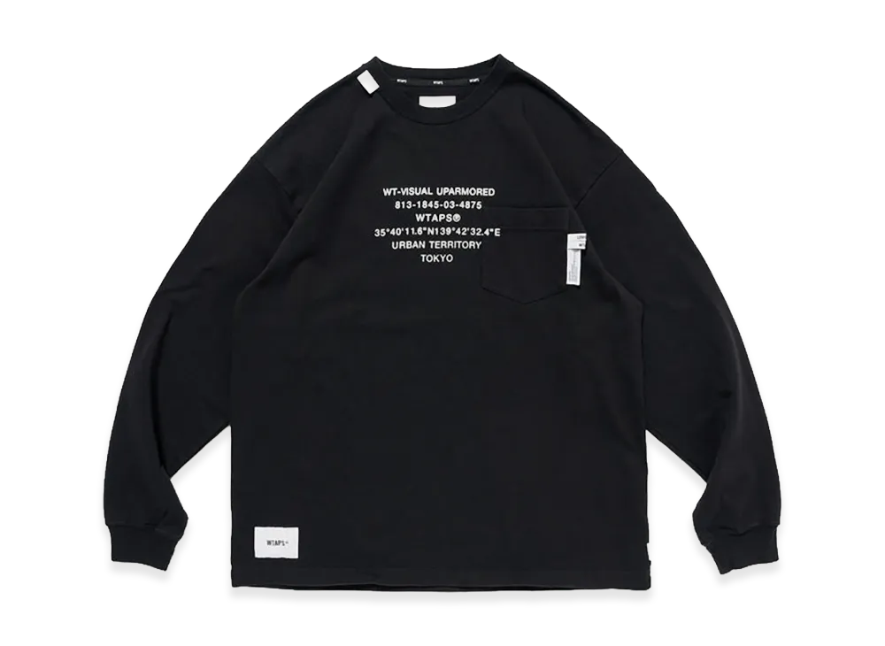 WTAPS Insect / LS / Cotton "Black"
