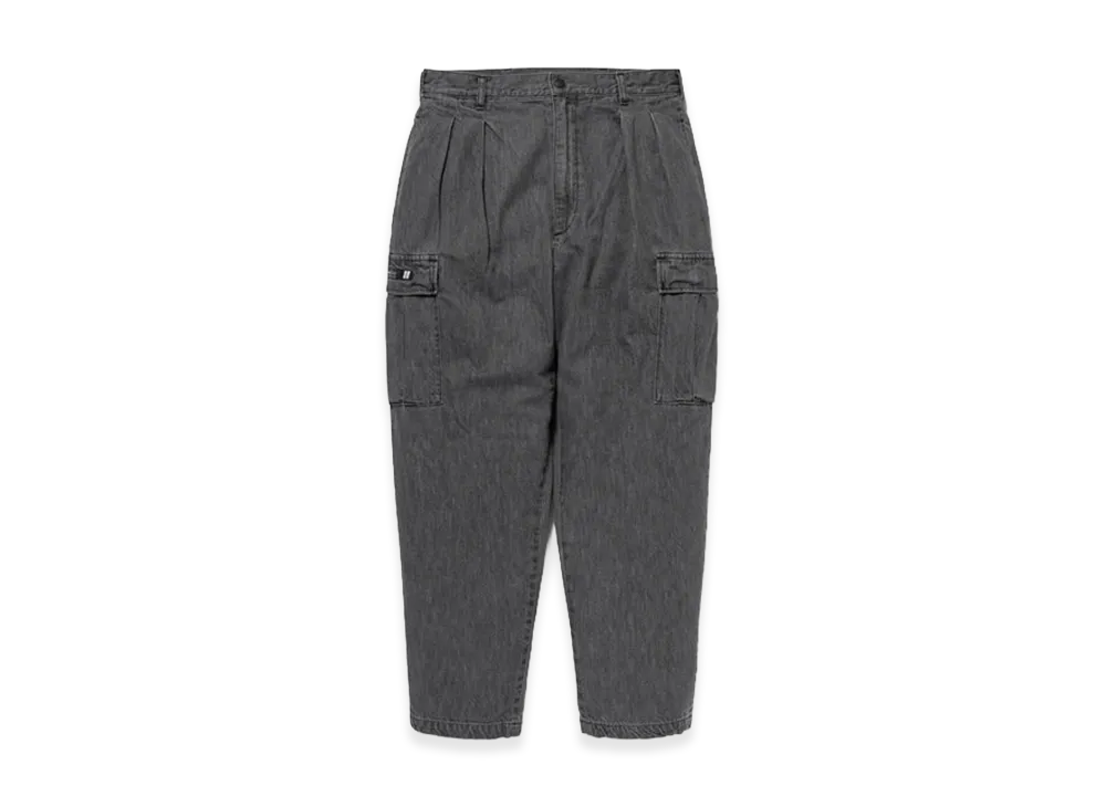 WTAPS MILT2301 / Trousers / Cotton. Denim "Black"