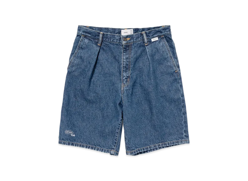 WTAPS Blues Straight / Shorts / Cotton. Denim "Indigo"