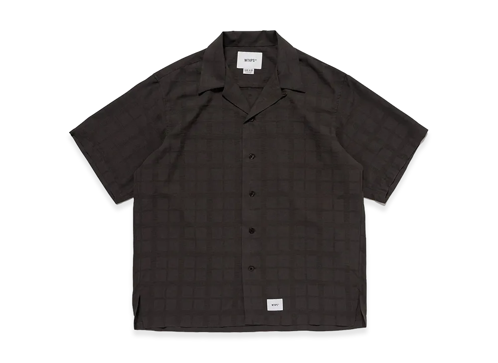WTAPS Frio 03 / SS / Poly. Dobby. Textile "Charcoal"
