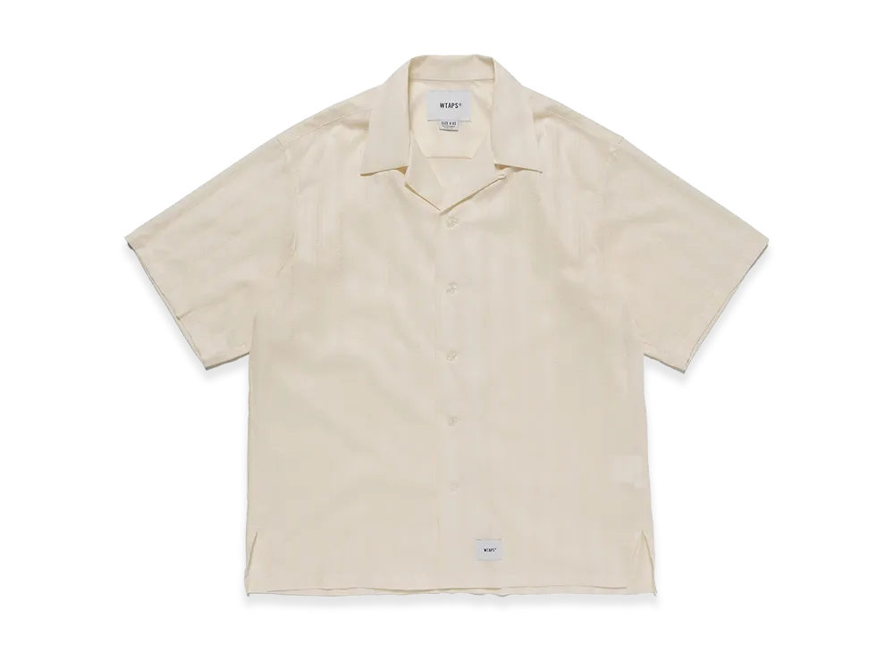 WTAPS Frio 02 / SS / Cotton. Leno Cloth. Textile "White"