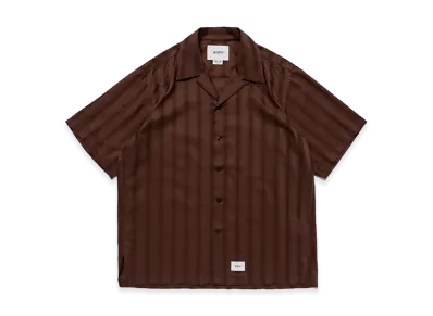 WTAPS Frio 02 / SS / Cotton. Leno Cloth. Textile "Brown"