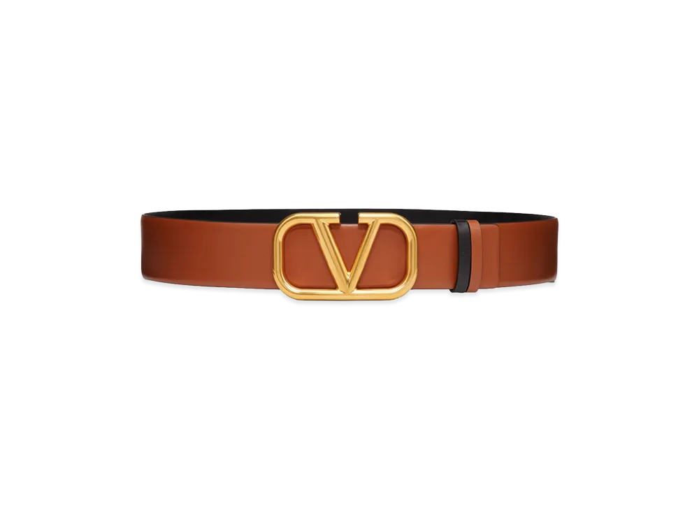 Valentino Garavani Women's Belts Leather "Brown"