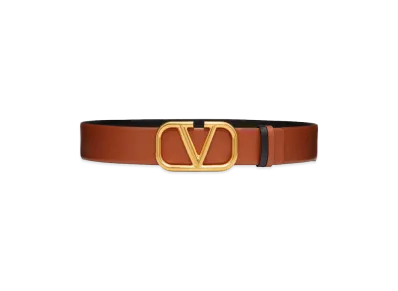 Valentino Garavani Women's Belts Leather "Brown"