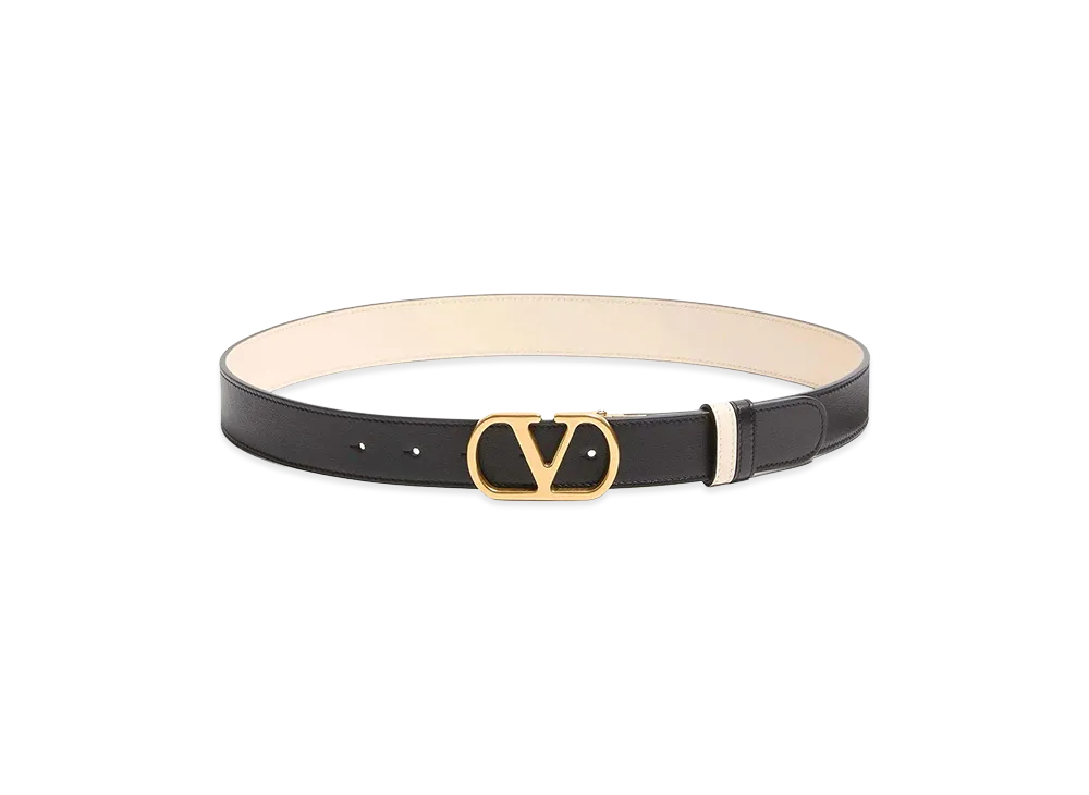 Valentino Women's Reversible Belt "Black"
