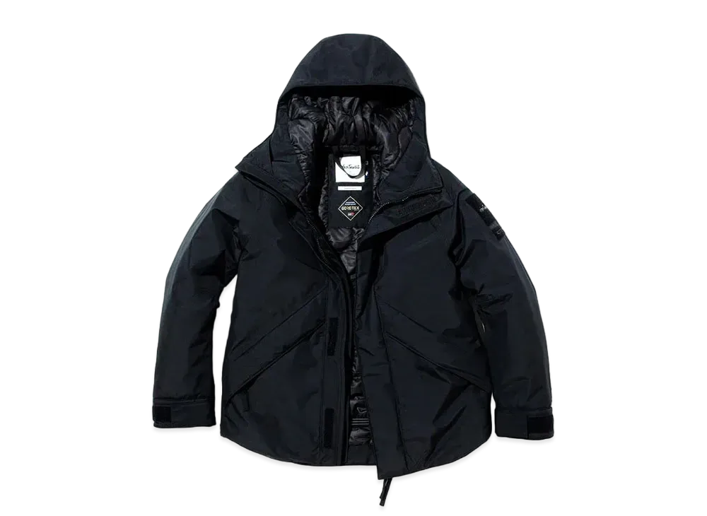 WILD THINGS x nonnative Explorer Puff Jumper Denali Poly Taffeta GORE-TEX Paclite 2.5L "Black"